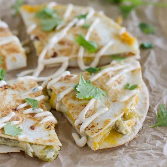 Creamy Quesadilla