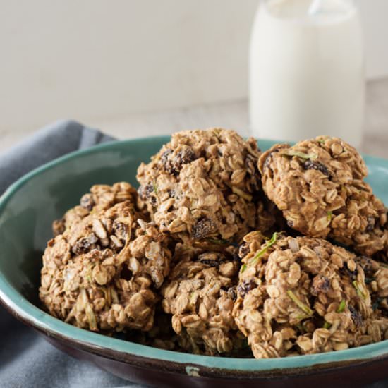 Zucchini Breakfast Cookies