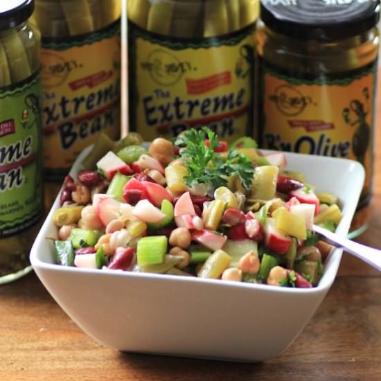 Sweet and Savory Three Bean Salad