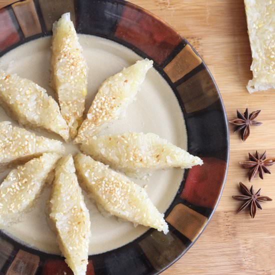 Sticky Rice Cake with Anise