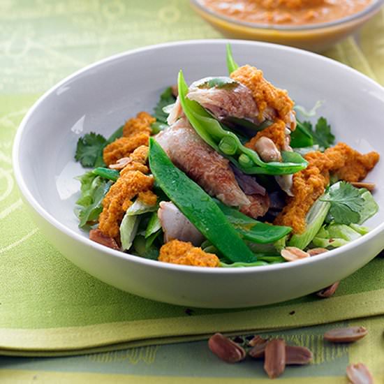 Asian Style Carrot Dressed Salad