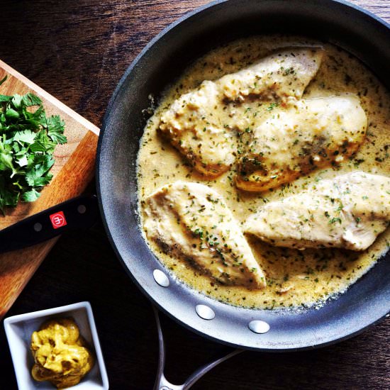 Dijon Tarragon Chicken