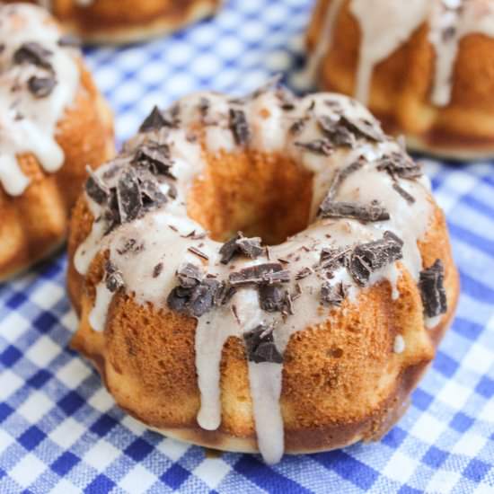 Chocolate Chai Mini Bundt Cake