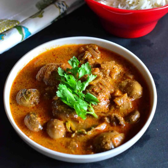 Mushroom Rogan Josh