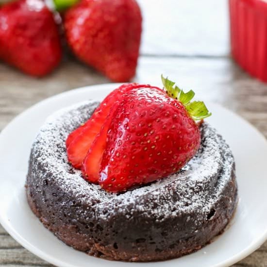 Flourless Nutella Mug Cake