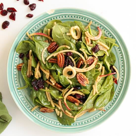 Spinach and Apple Salad