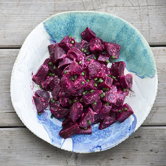 Beetroot and Horseradish Salad