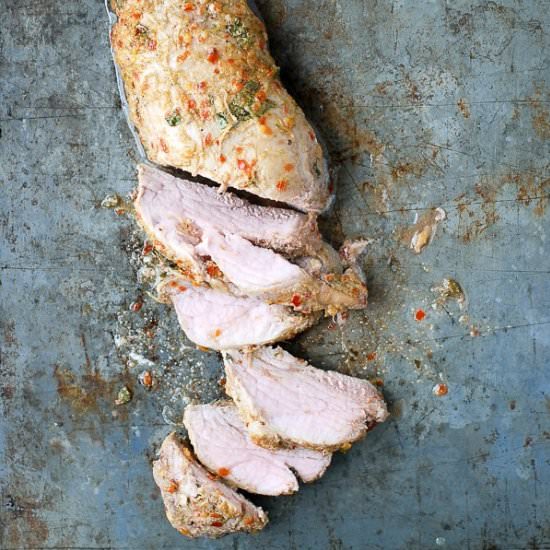 Spicy Cumin-Lime Pork Tenderloin