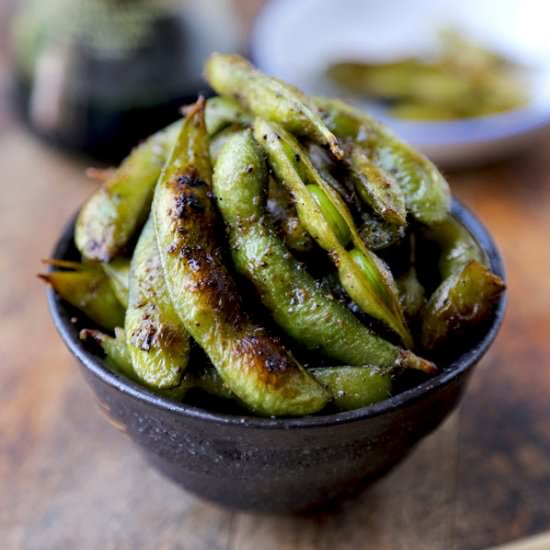 Toasted Sesame Oil and Soy Edamame