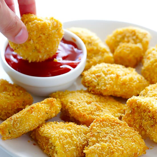 Parmesan Baked Chicken Nuggets