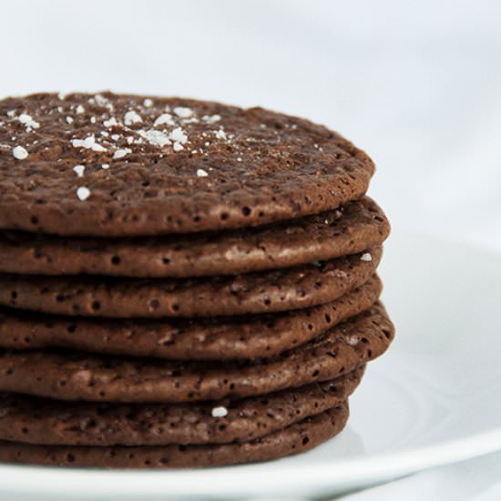Salted Espresso Cookies