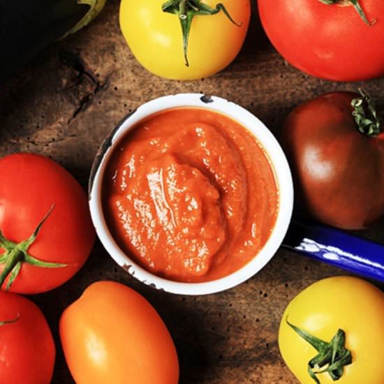 Aubergine and Tomato Ketchup