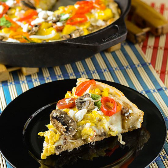 Skillet Breakfast Pizza