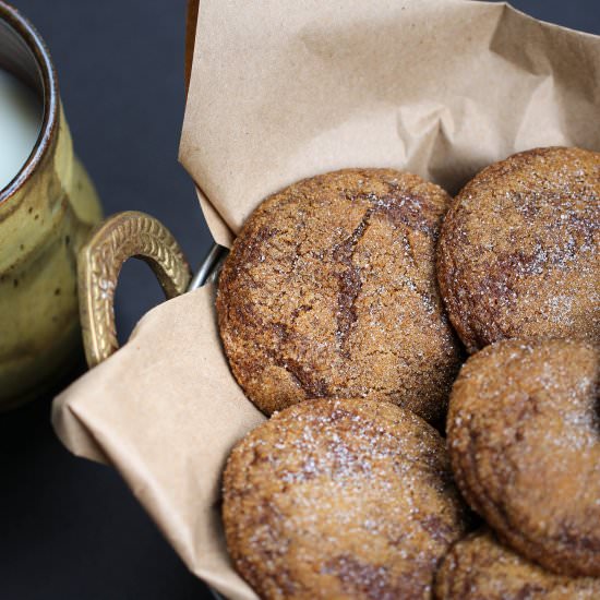 Blackstrap Molasses Cookies