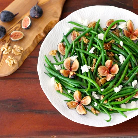 Green Bean and Fig Salad