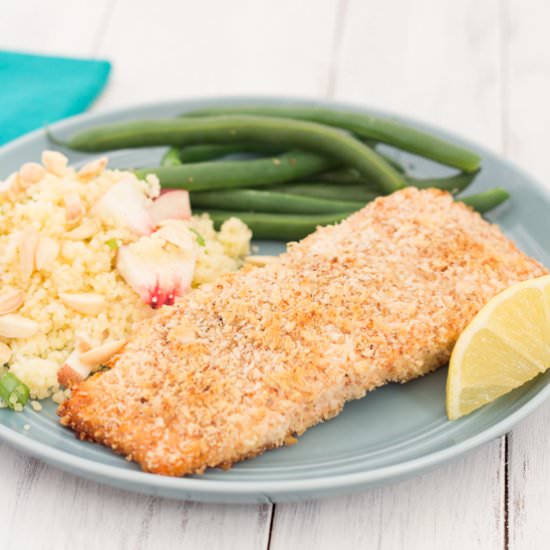 Almond-Crusted Salmon