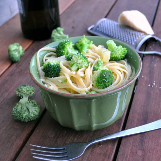 Linguine with Broccoli and Potatoes