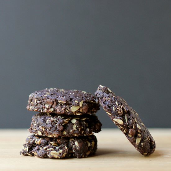 Chocolate Oatmeal Cookies
