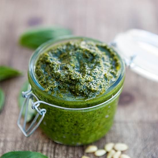Vegan Basil Pesto