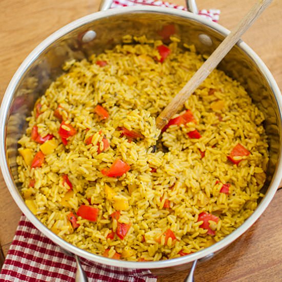 Bell Pepper Rice