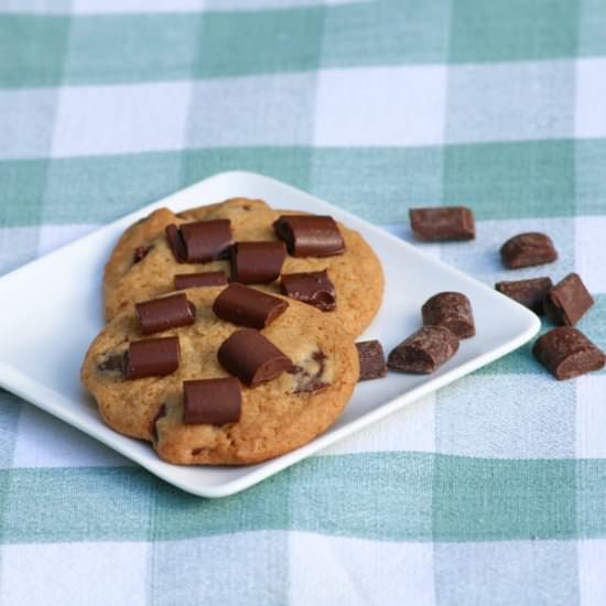 Choc Chip Choc Chunk Cookies