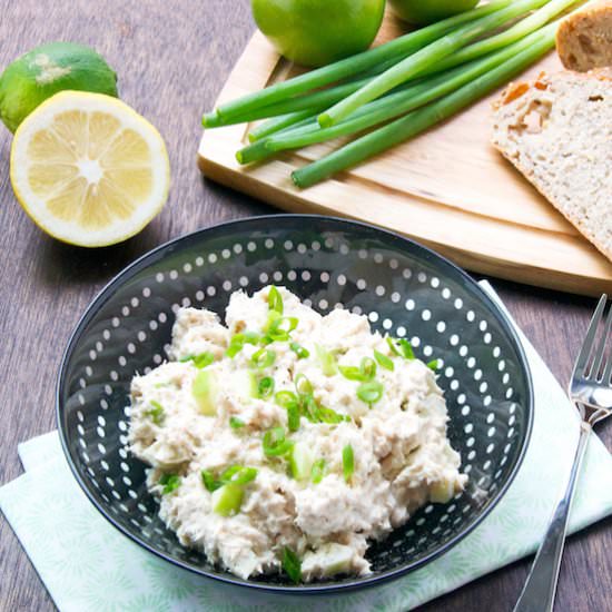 Tuna Salad with Green Apples