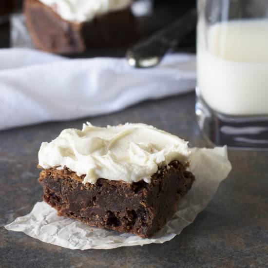 Triple Chocolate Brownies