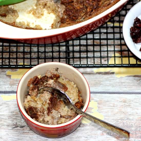 Baked Banana Oatmeal
