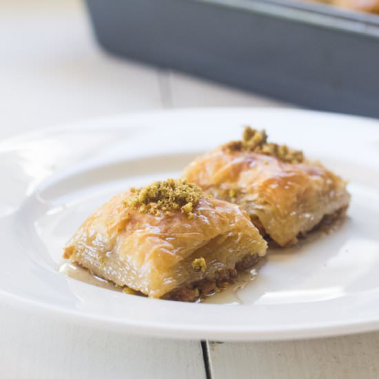 Pistachio Baklava