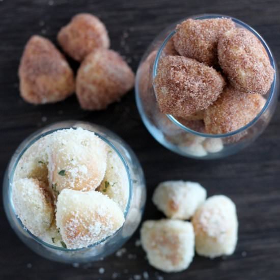 Savory & Sweet Pretzel Bites
