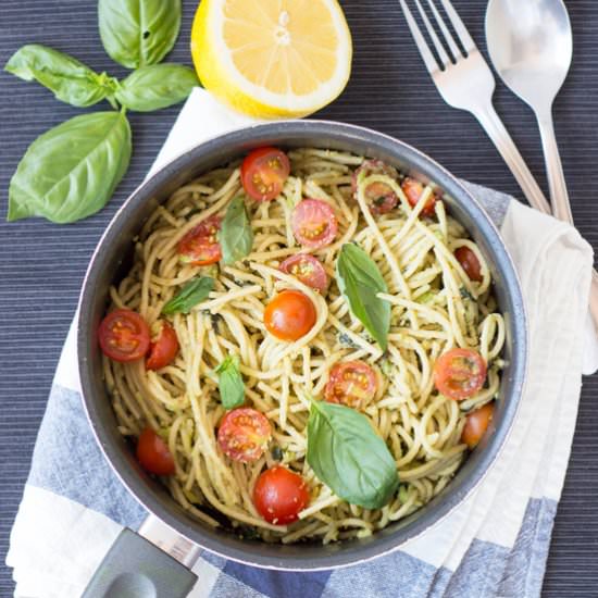 Quick and Creamy Avocado Pasta