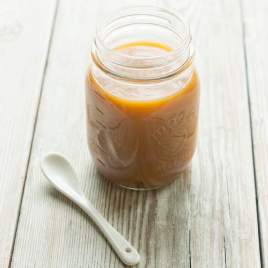 Peach Caramel Sauce