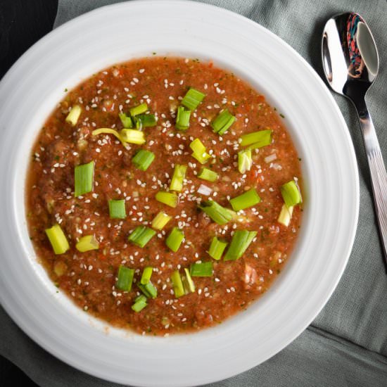 Asian Flavored Gazpacho