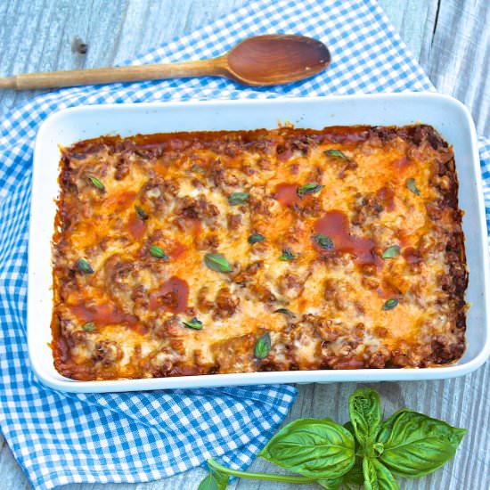 Zucchini Pizza Casserole