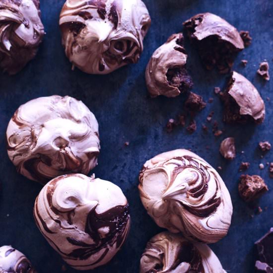 Spiced Chocolate Meringues