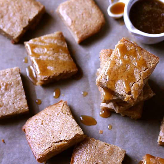 Brown Butter Maple Blondies