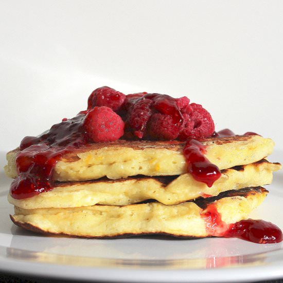 Lemon and Ricotta Pancakes