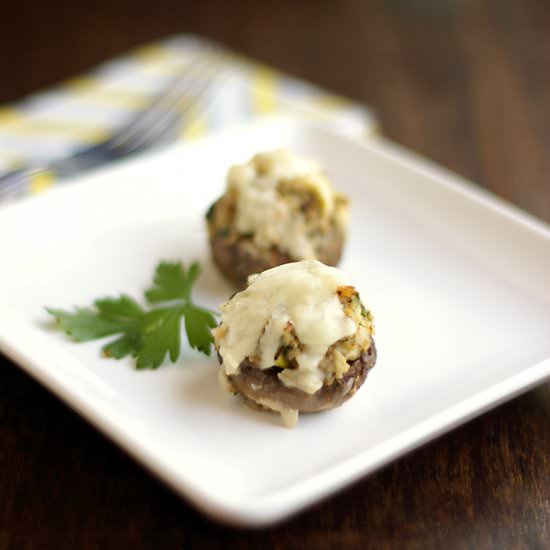 Crab Stuffed Mushrooms
