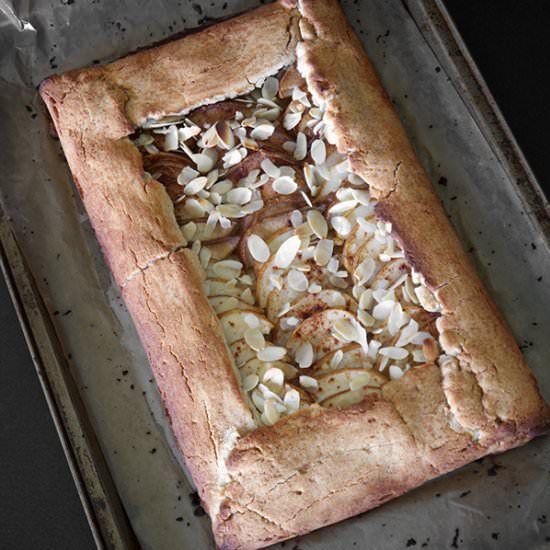 Rustic Pear Galette {Vegan, Paleo}