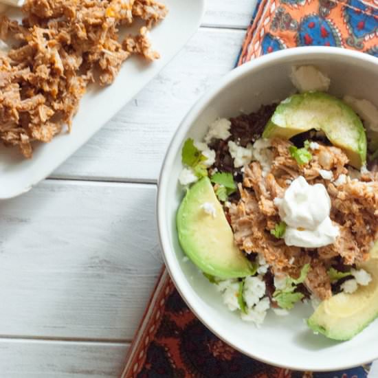 Pork Carnita Bowls