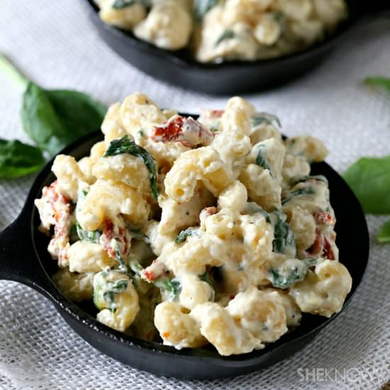 One Skillet Creamy Chicken Pasta