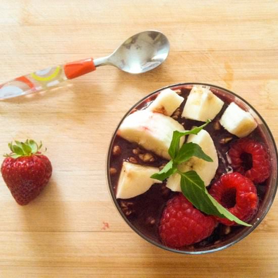 Avocado Acai Parfait