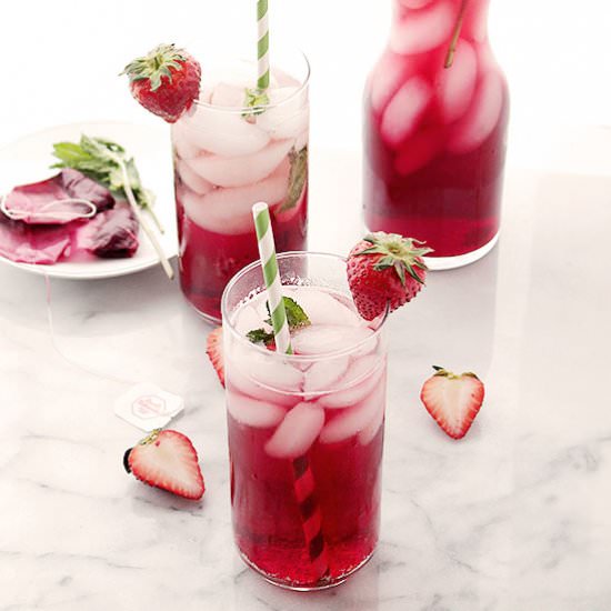 Hibiscus Iced Tea Sparkler