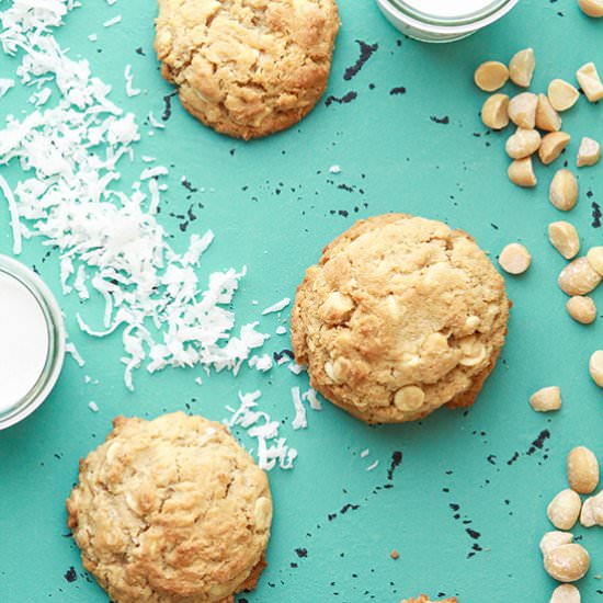 Chocolate Lemon Coconut Cookies