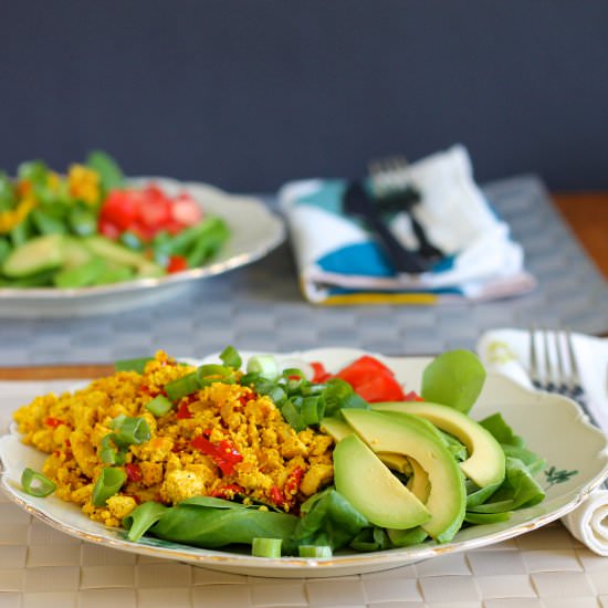 Turmeric Tofu Scramble