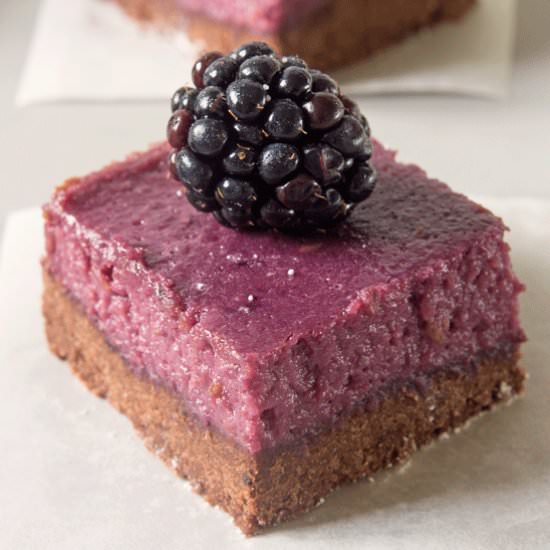 Chocolate & Blackberry Shortbread
