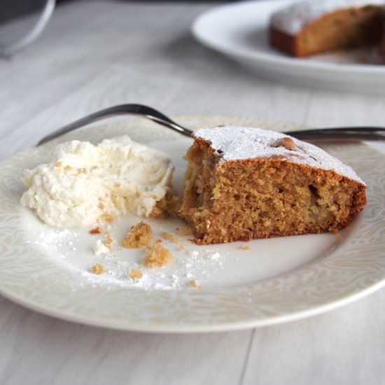 Rhubarb Butter Cake