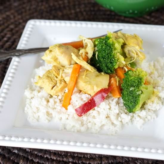 Coconut Ginger Chicken
