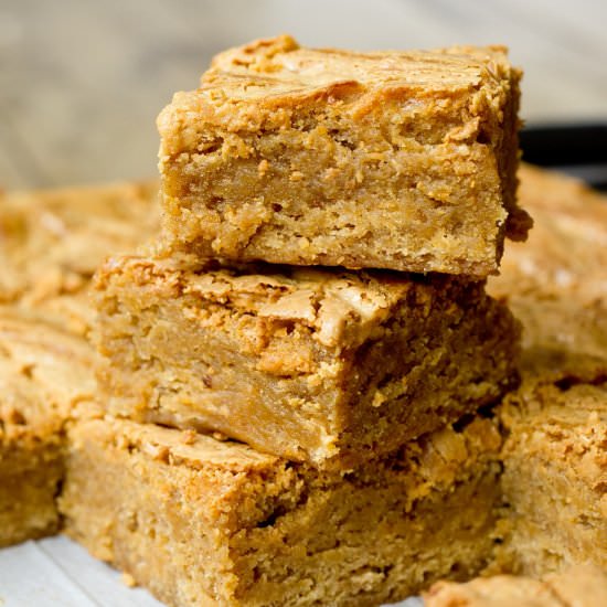 Pumpkin Blondies