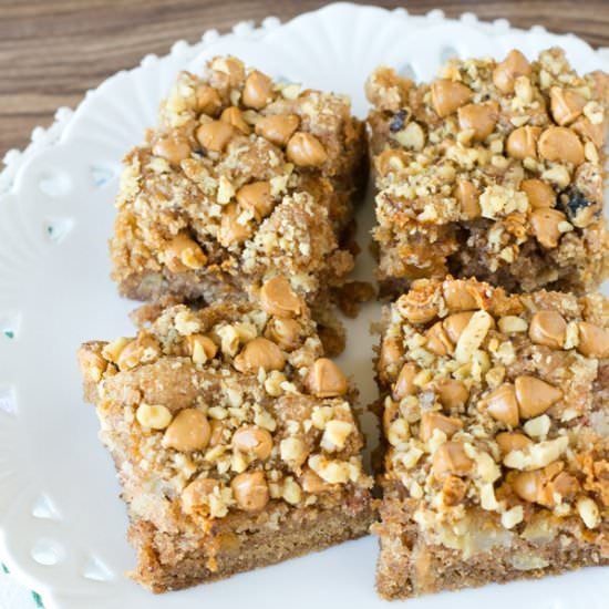 Apple Butterscotch Snack Cake